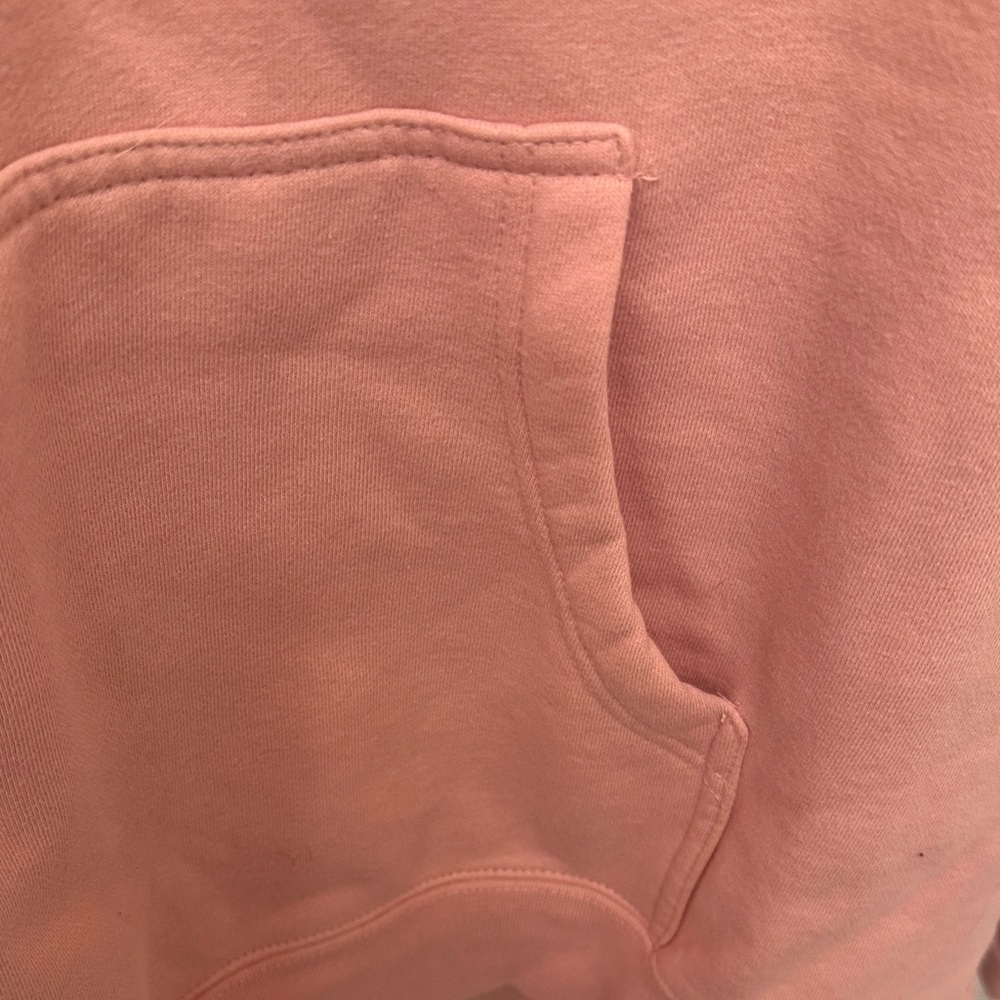 Glossier Dusty Pink Logo Hoodie XXL Blush New without Tags - Fancy Cute - Picture 6 of 9